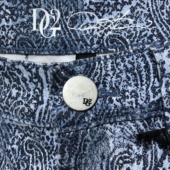 DG2 Jeans Hippie Paisley Denim 10P NWT - Picture 3 of 7